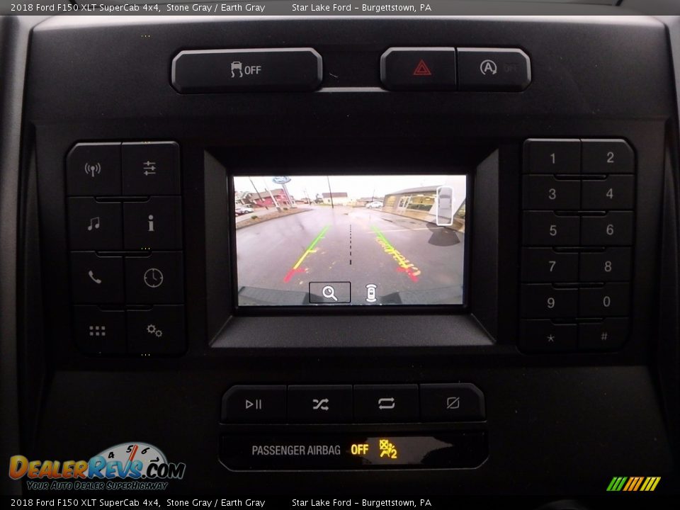 2018 Ford F150 XLT SuperCab 4x4 Stone Gray / Earth Gray Photo #17