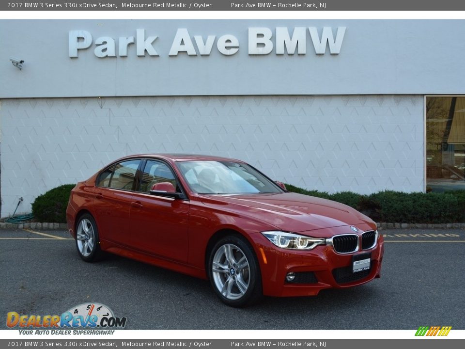 2017 BMW 3 Series 330i xDrive Sedan Melbourne Red Metallic / Oyster Photo #1