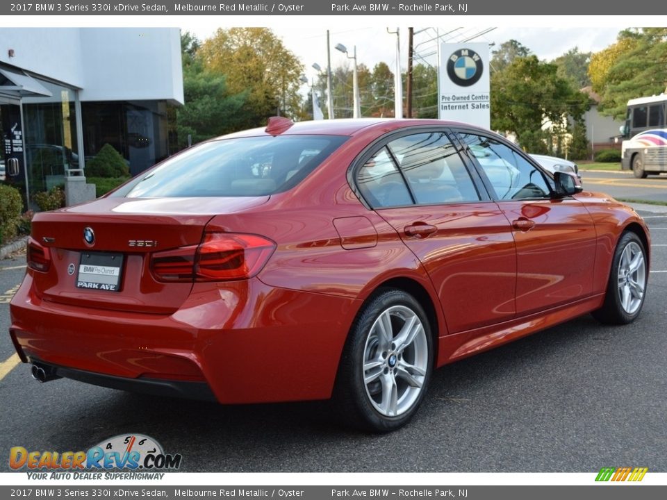 2017 BMW 3 Series 330i xDrive Sedan Melbourne Red Metallic / Oyster Photo #3