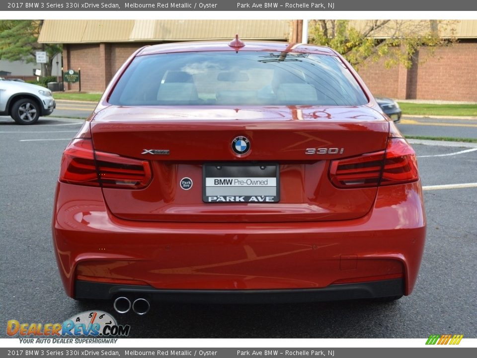 2017 BMW 3 Series 330i xDrive Sedan Melbourne Red Metallic / Oyster Photo #4