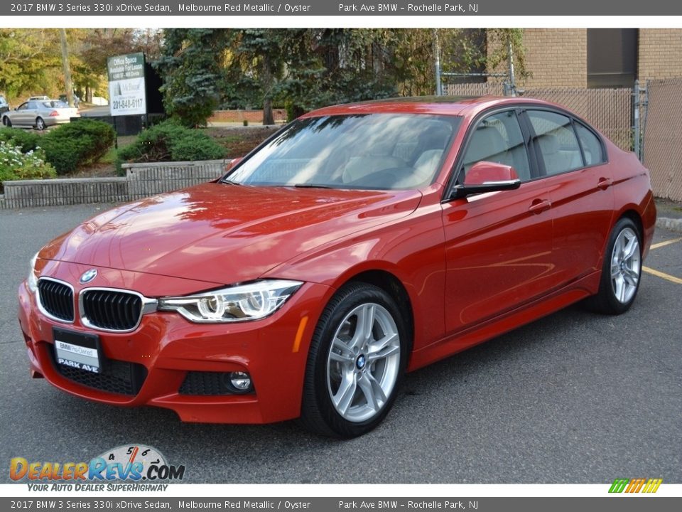 2017 BMW 3 Series 330i xDrive Sedan Melbourne Red Metallic / Oyster Photo #6