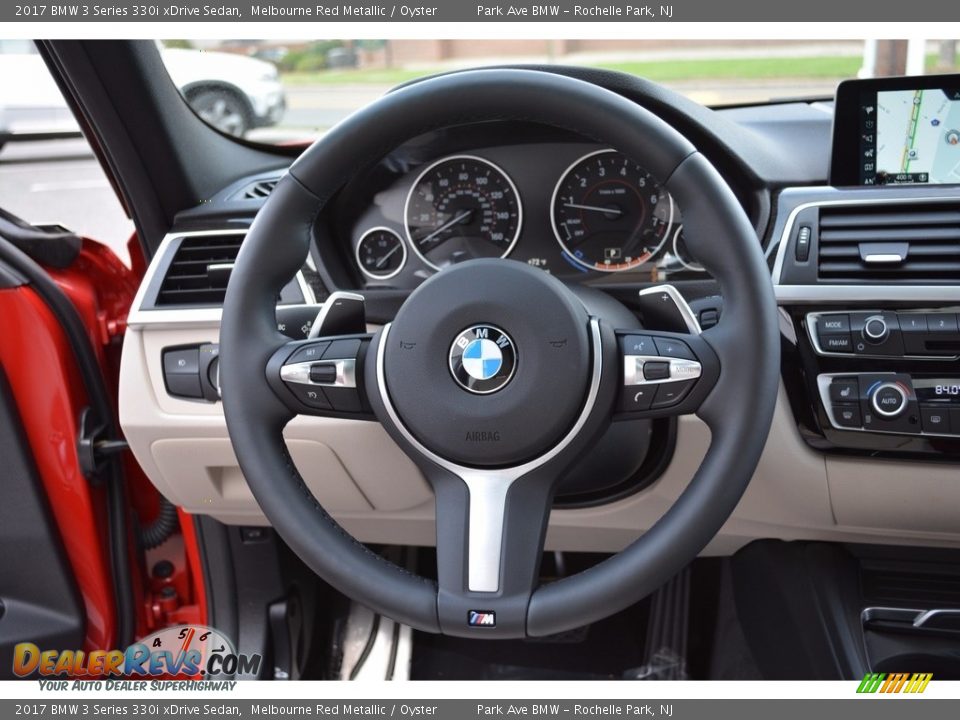 2017 BMW 3 Series 330i xDrive Sedan Melbourne Red Metallic / Oyster Photo #18