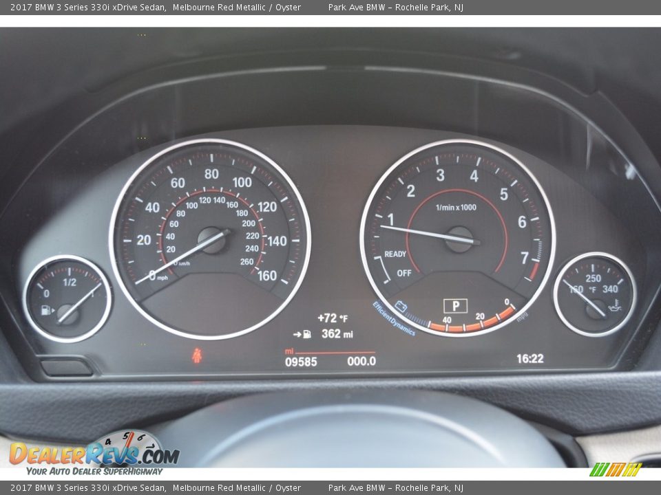 2017 BMW 3 Series 330i xDrive Sedan Melbourne Red Metallic / Oyster Photo #21