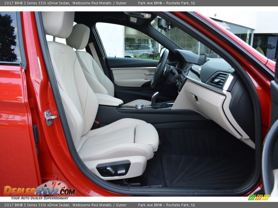 2017 BMW 3 Series 330i xDrive Sedan Melbourne Red Metallic / Oyster Photo #28