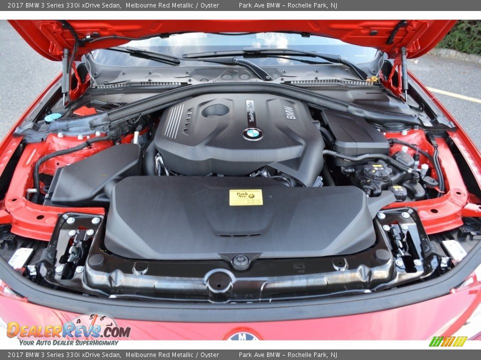 2017 BMW 3 Series 330i xDrive Sedan Melbourne Red Metallic / Oyster Photo #30