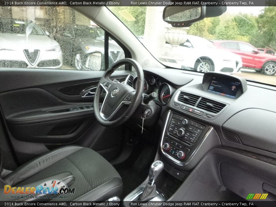 2014 Buick Encore Convenience AWD Carbon Black Metallic / Ebony Photo #12