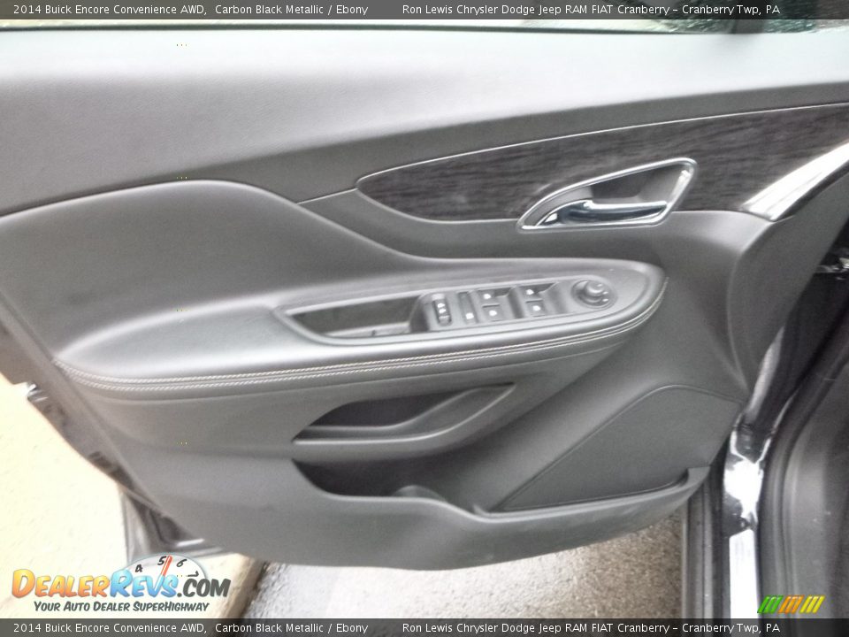 2014 Buick Encore Convenience AWD Carbon Black Metallic / Ebony Photo #13