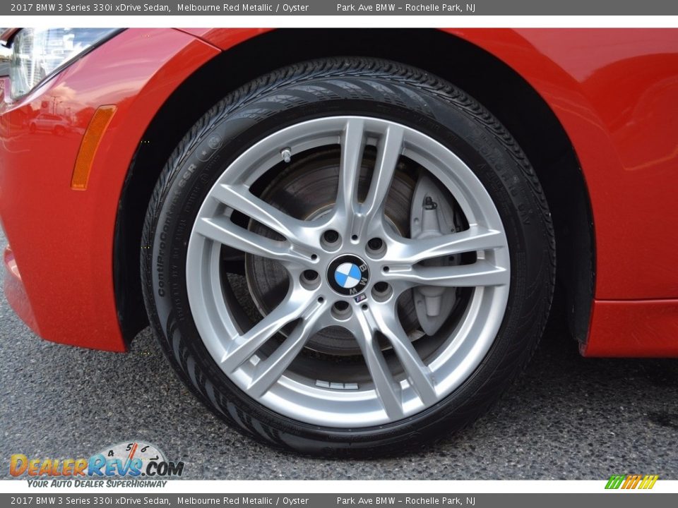 2017 BMW 3 Series 330i xDrive Sedan Melbourne Red Metallic / Oyster Photo #32