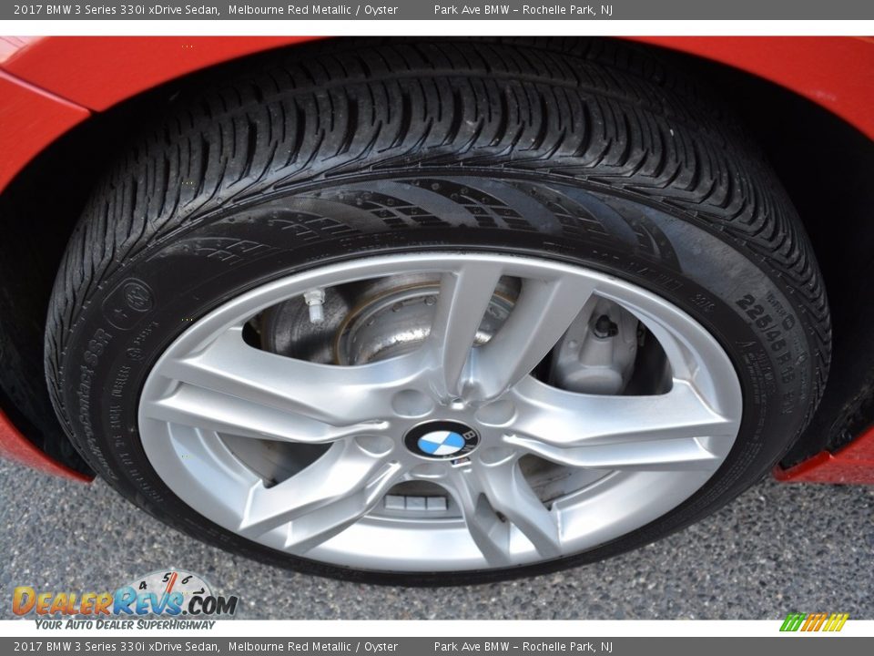 2017 BMW 3 Series 330i xDrive Sedan Melbourne Red Metallic / Oyster Photo #33