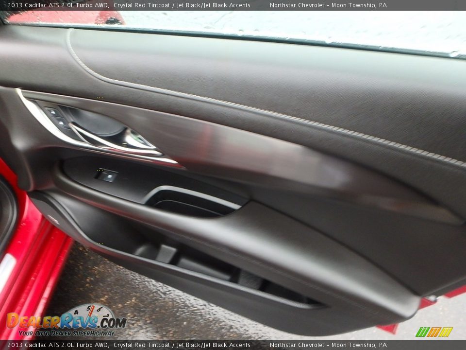 2013 Cadillac ATS 2.0L Turbo AWD Crystal Red Tintcoat / Jet Black/Jet Black Accents Photo #18