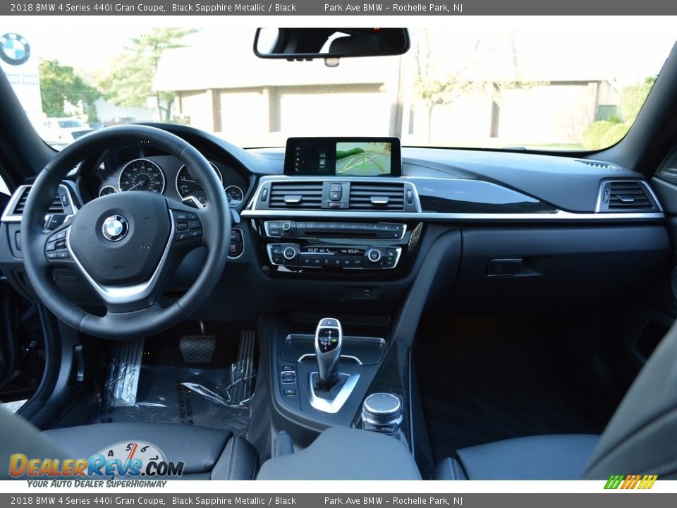 2018 BMW 4 Series 440i Gran Coupe Black Sapphire Metallic / Black Photo #15