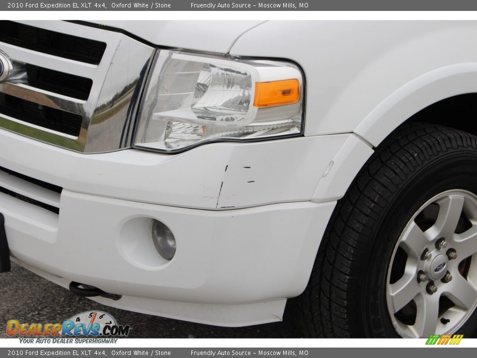 2010 Ford Expedition EL XLT 4x4 Oxford White / Stone Photo #19