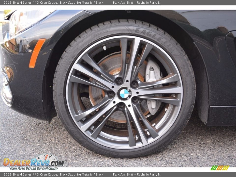 2018 BMW 4 Series 440i Gran Coupe Black Sapphire Metallic / Black Photo #32