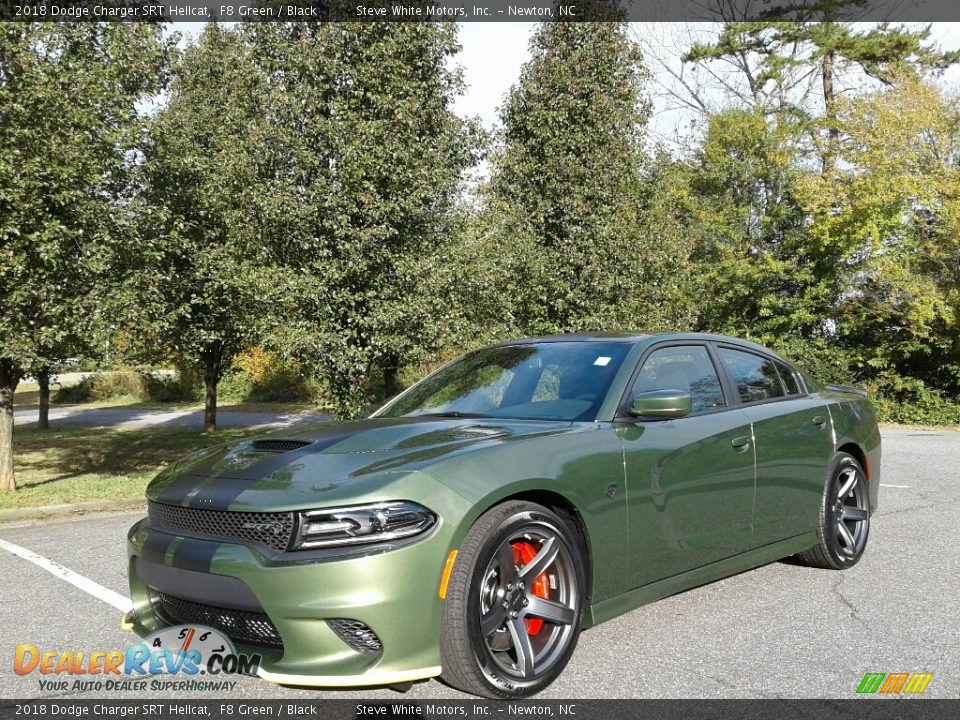 F8 Green 2018 Dodge Charger SRT Hellcat Photo #2