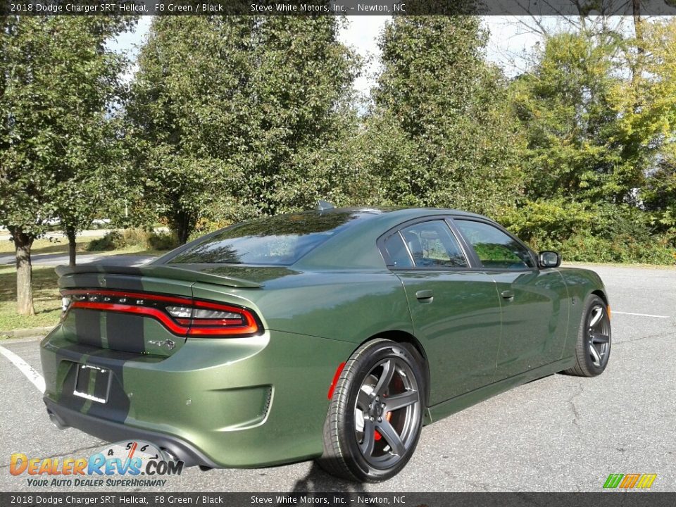 2018 Dodge Charger SRT Hellcat F8 Green / Black Photo #6