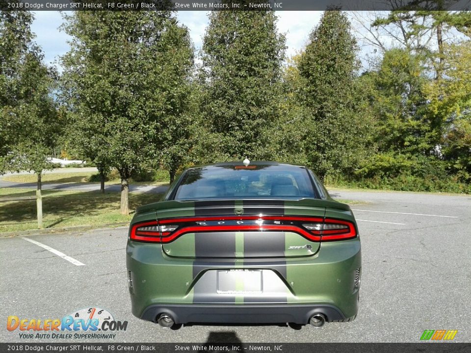 2018 Dodge Charger SRT Hellcat F8 Green / Black Photo #7