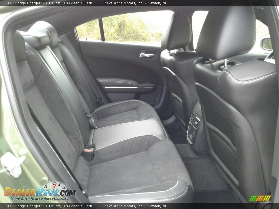 Rear Seat of 2018 Dodge Charger SRT Hellcat Photo #12