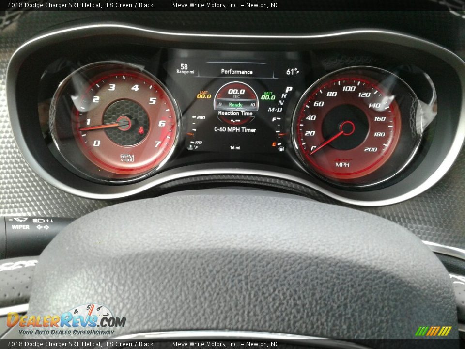 2018 Dodge Charger SRT Hellcat Gauges Photo #19