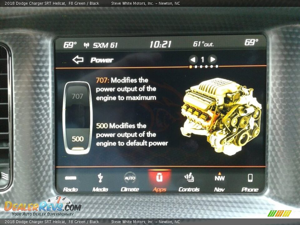 2018 Dodge Charger SRT Hellcat F8 Green / Black Photo #28