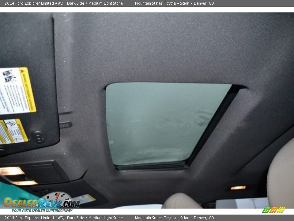 2014 Ford Explorer Limited 4WD Dark Side / Medium Light Stone Photo #15