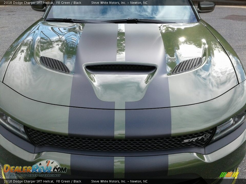 2018 Dodge Charger SRT Hellcat F8 Green / Black Photo #35