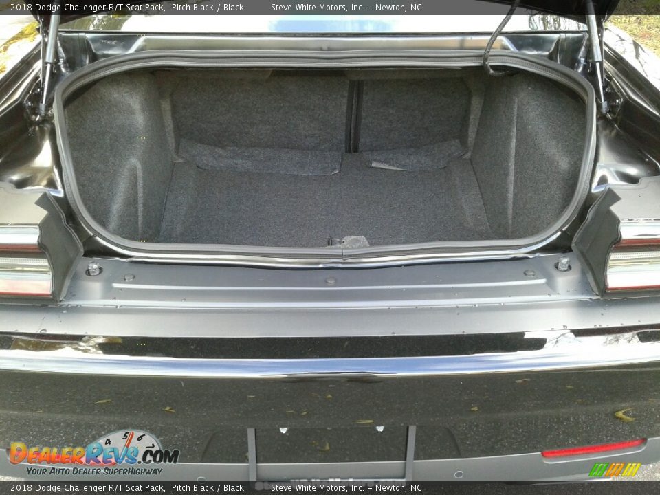 2018 Dodge Challenger R/T Scat Pack Pitch Black / Black Photo #11