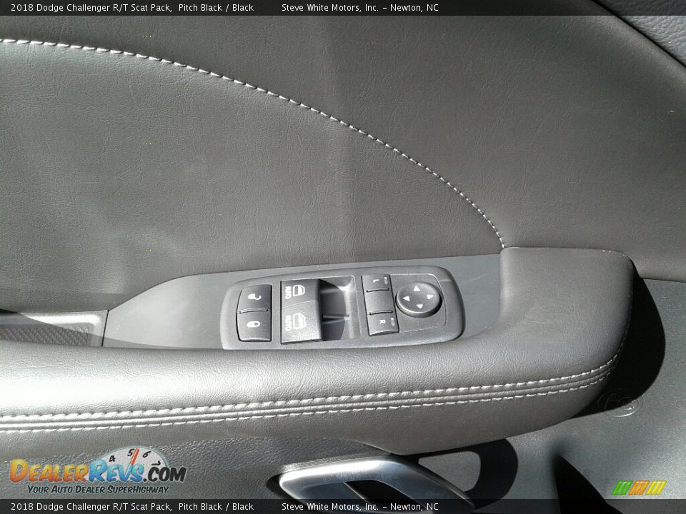 2018 Dodge Challenger R/T Scat Pack Pitch Black / Black Photo #14