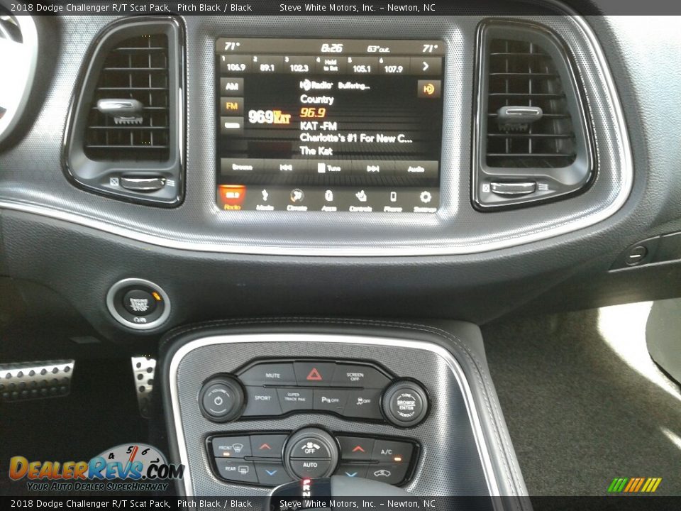 2018 Dodge Challenger R/T Scat Pack Pitch Black / Black Photo #20