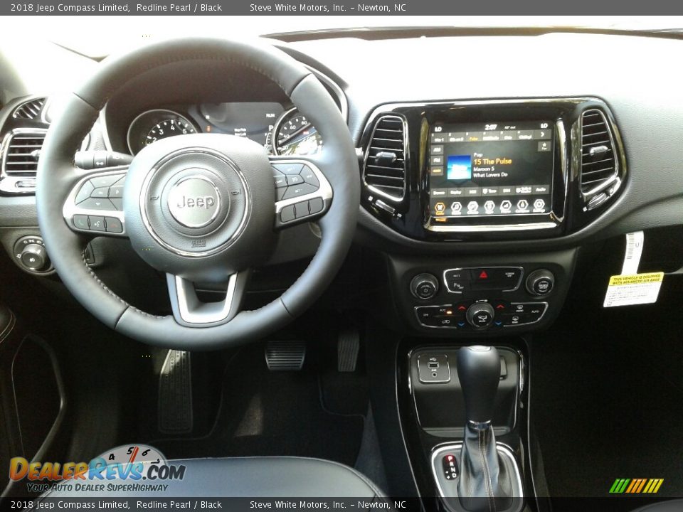 2018 Jeep Compass Limited Redline Pearl / Black Photo #22