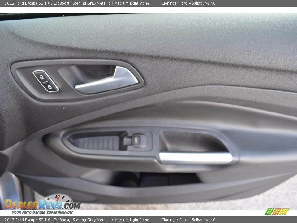 2013 Ford Escape SE 1.6L EcoBoost Sterling Gray Metallic / Medium Light Stone Photo #15