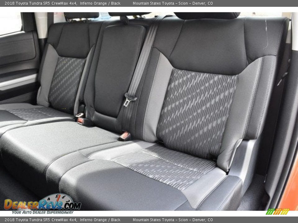 2018 Toyota Tundra SR5 CrewMax 4x4 Inferno Orange / Black Photo #7
