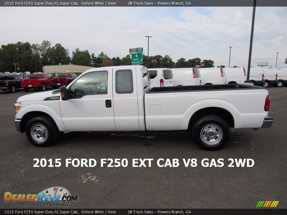 2015 Ford F250 Super Duty XL Super Cab Oxford White / Steel Photo #2