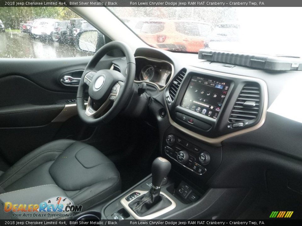 2018 Jeep Cherokee Limited 4x4 Billet Silver Metallic / Black Photo #11