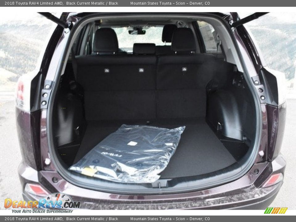 2018 Toyota RAV4 Limited AWD Black Current Metallic / Black Photo #8
