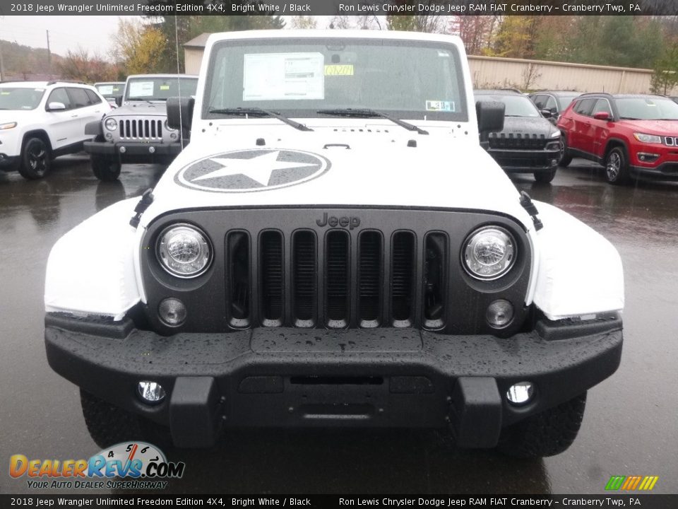Bright White 2018 Jeep Wrangler Unlimited Freedom Edition 4X4 Photo #8