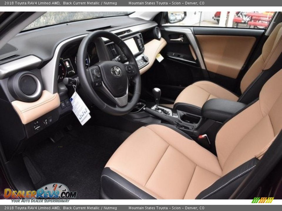 Nutmeg Interior - 2018 Toyota RAV4 Limited AWD Photo #5