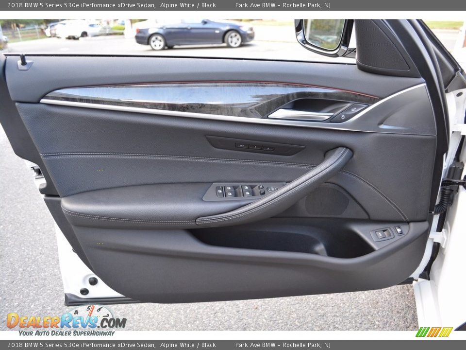 Door Panel of 2018 BMW 5 Series 530e iPerfomance xDrive Sedan Photo #8