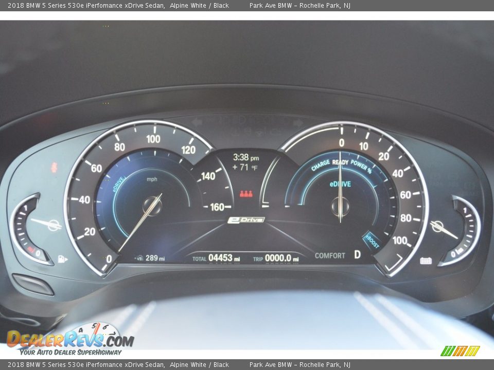 2018 BMW 5 Series 530e iPerfomance xDrive Sedan Gauges Photo #20