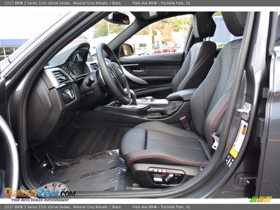 2017 BMW 3 Series 330i xDrive Sedan Mineral Grey Metallic / Black Photo #11