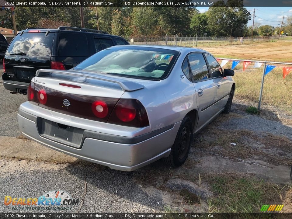 2002 Chevrolet Impala Galaxy Silver Metallic / Medium Gray Photo #2