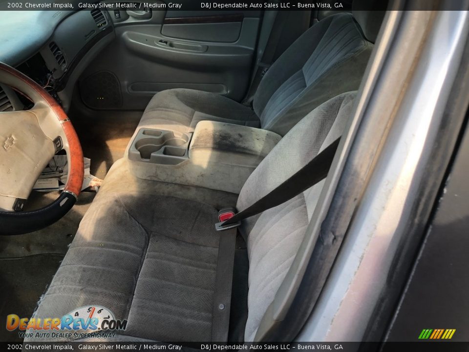 2002 Chevrolet Impala Galaxy Silver Metallic / Medium Gray Photo #4