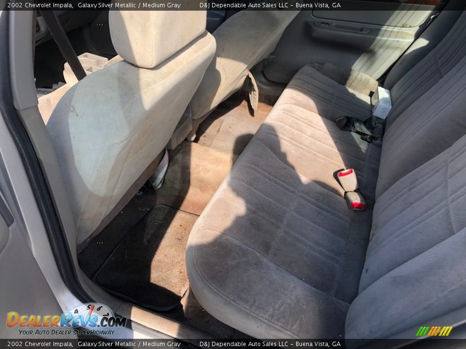 2002 Chevrolet Impala Galaxy Silver Metallic / Medium Gray Photo #5