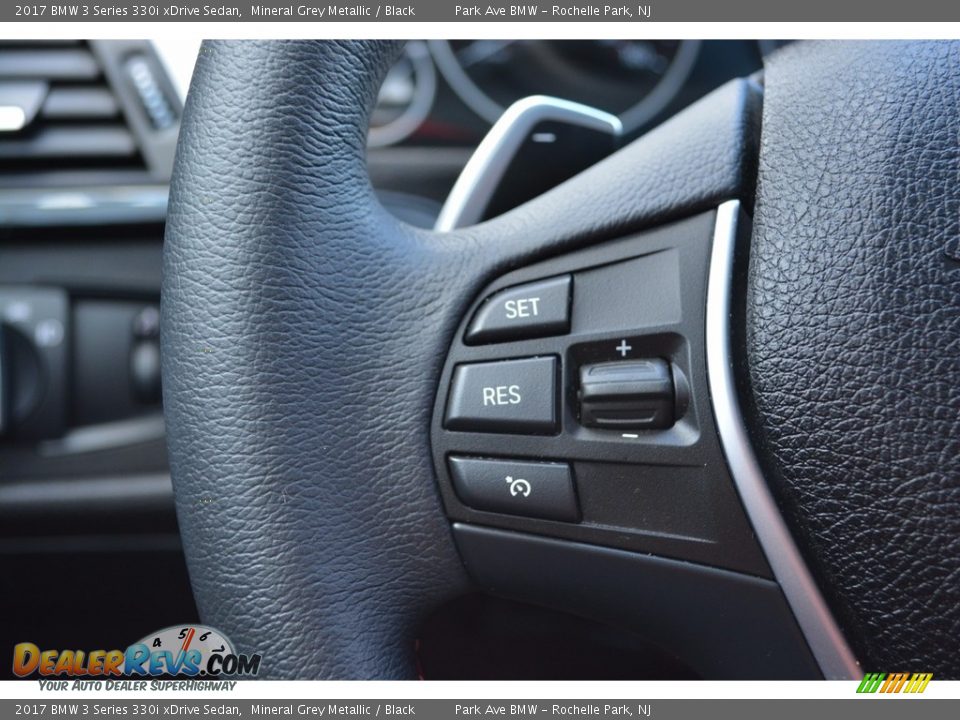 2017 BMW 3 Series 330i xDrive Sedan Mineral Grey Metallic / Black Photo #19