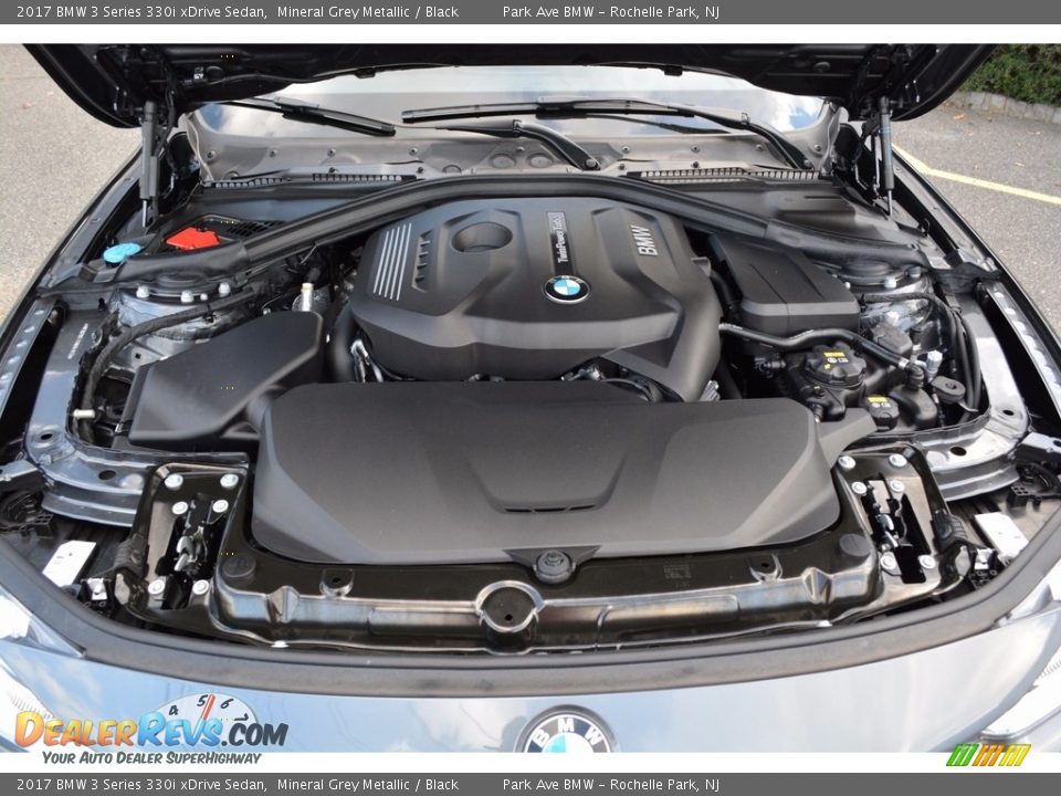 2017 BMW 3 Series 330i xDrive Sedan Mineral Grey Metallic / Black Photo #30