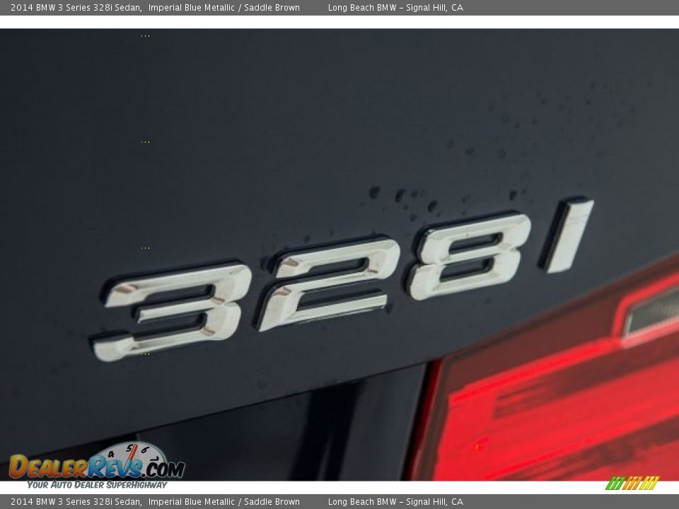 2014 BMW 3 Series 328i Sedan Imperial Blue Metallic / Saddle Brown Photo #7