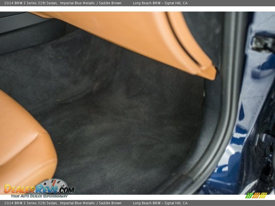 2014 BMW 3 Series 328i Sedan Imperial Blue Metallic / Saddle Brown Photo #19
