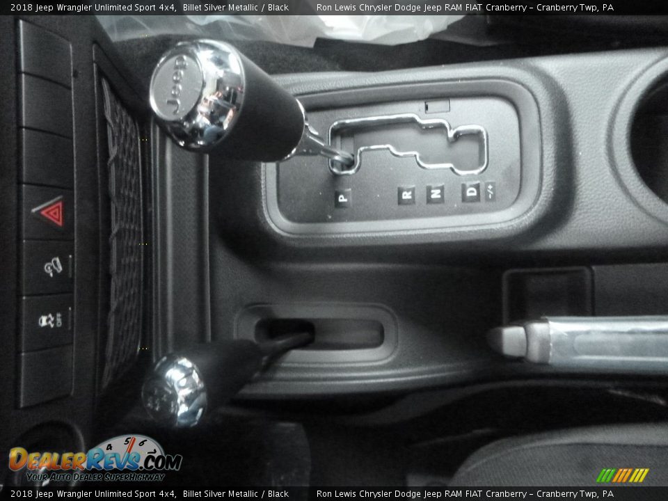 2018 Jeep Wrangler Unlimited Sport 4x4 Billet Silver Metallic / Black Photo #19