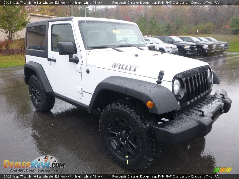 Front 3/4 View of 2018 Jeep Wrangler Willys Wheeler Edition 4x4 Photo #7