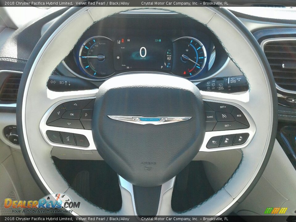 2018 Chrysler Pacifica Hybrid Limited Steering Wheel Photo #14