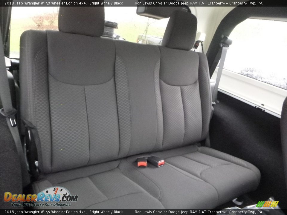 2018 Jeep Wrangler Willys Wheeler Edition 4x4 Bright White / Black Photo #12